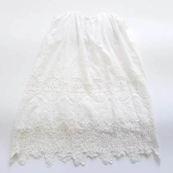 STONE COLD FOX | Marrakech White Lace Mini Dress 1 - Picture 5 of 16